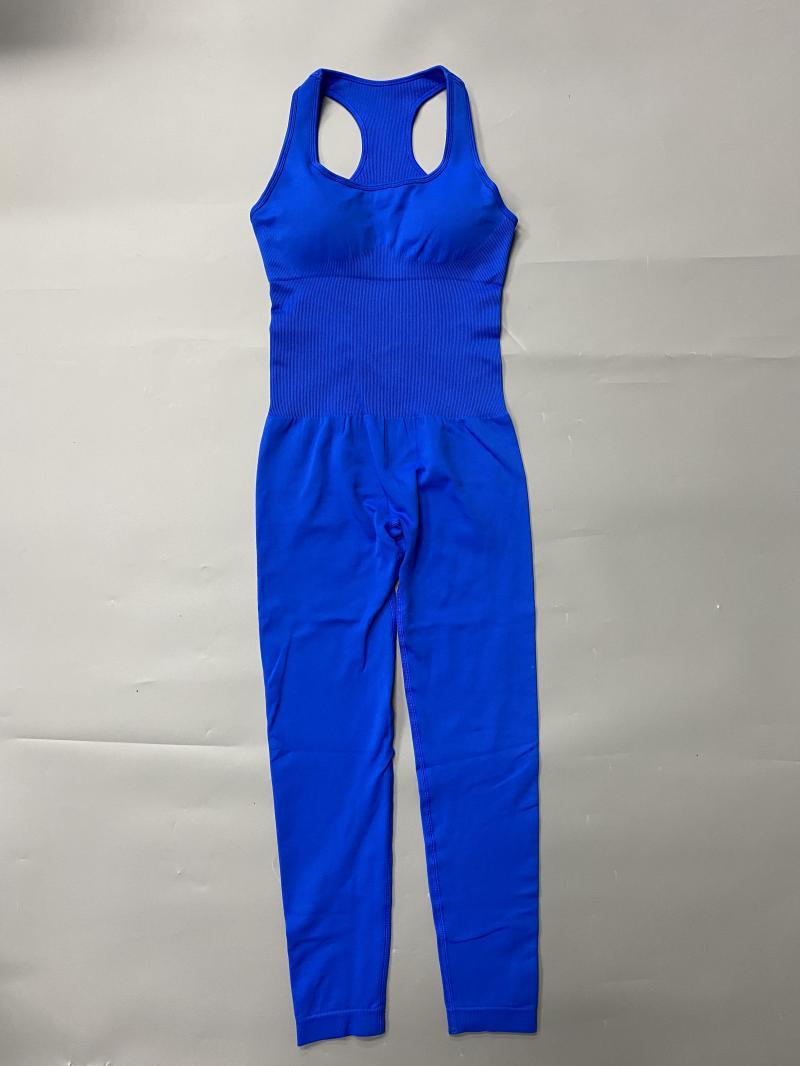 Einteiliges Yoga-Set mit Jumpsuit-Hose für Damen