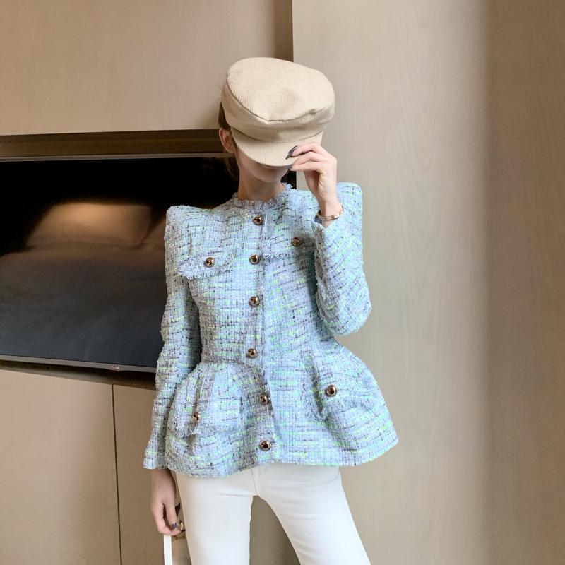 Women's tweed short coat