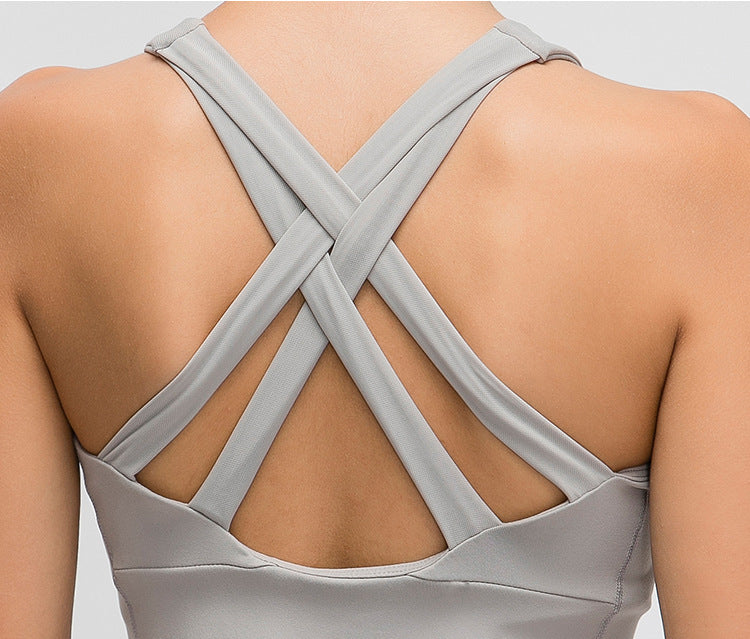 U-neck yoga vest