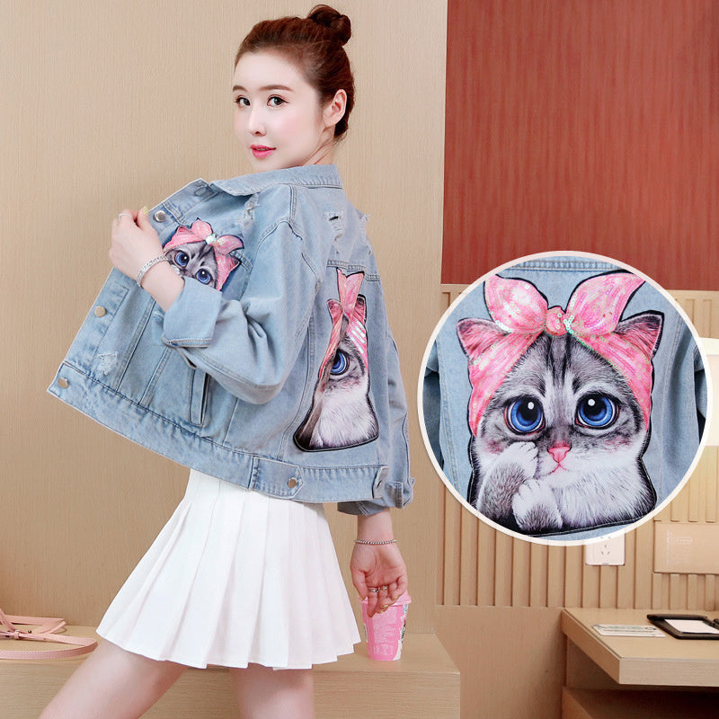 Women's denim jacket