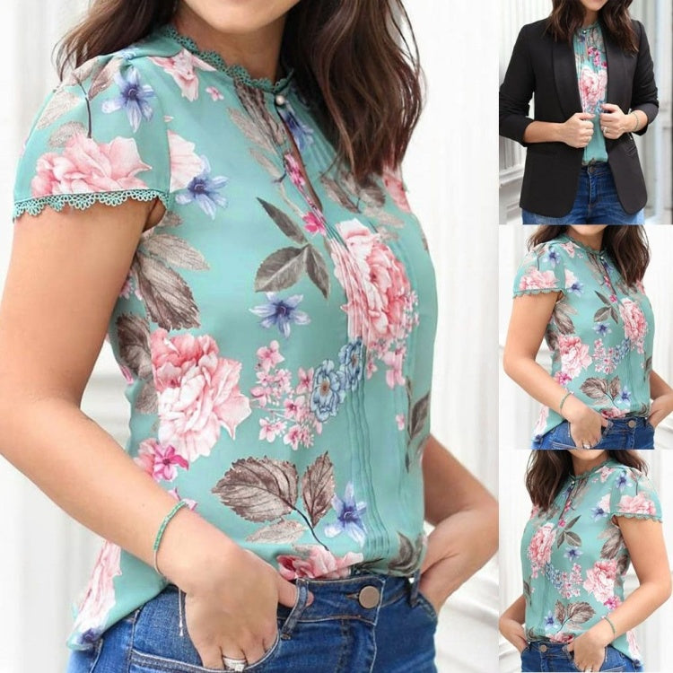 Camiseta elegante con estampado para mujer