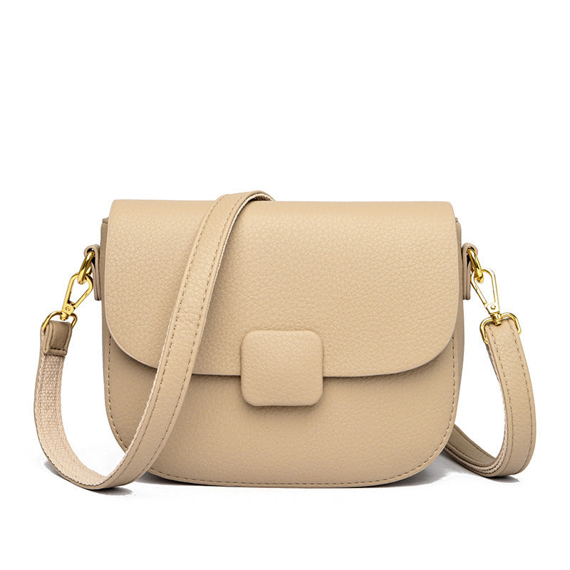 Bolso bandolera cuadrado pequeño para mujer, combinable con todo