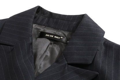 Trumpet sleeve casual suit jacket