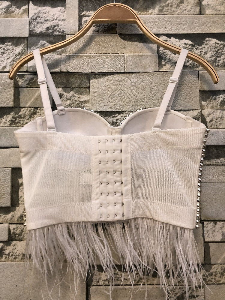 Feather fringe sling