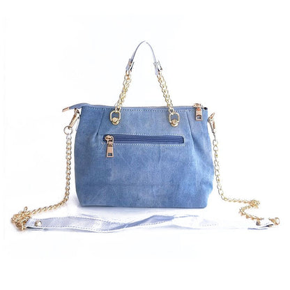 Cowgirl Diamond-studded One-shoulder Messenger Handbag