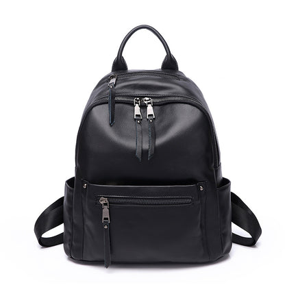 Fashion Simple Women's Leather Backpack