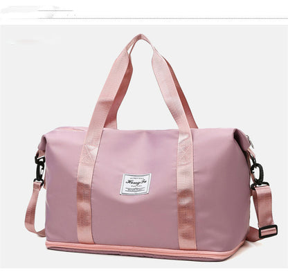 Fashionable And Simple Oxford Cloth Luggage Bag