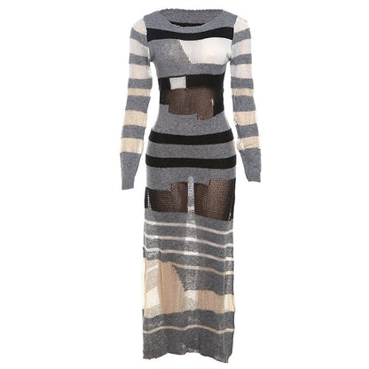 Women's Fashion Slimming Knitted Dress