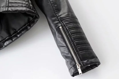 Women's leather motorcycle leather