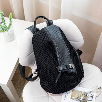 Women's Dumpling Backpack In Waterproof Mesh