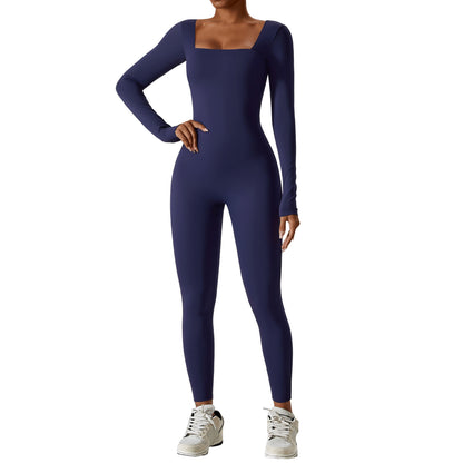 Tight Long Sleeve Yoga Wear Women's Fitness Exercise