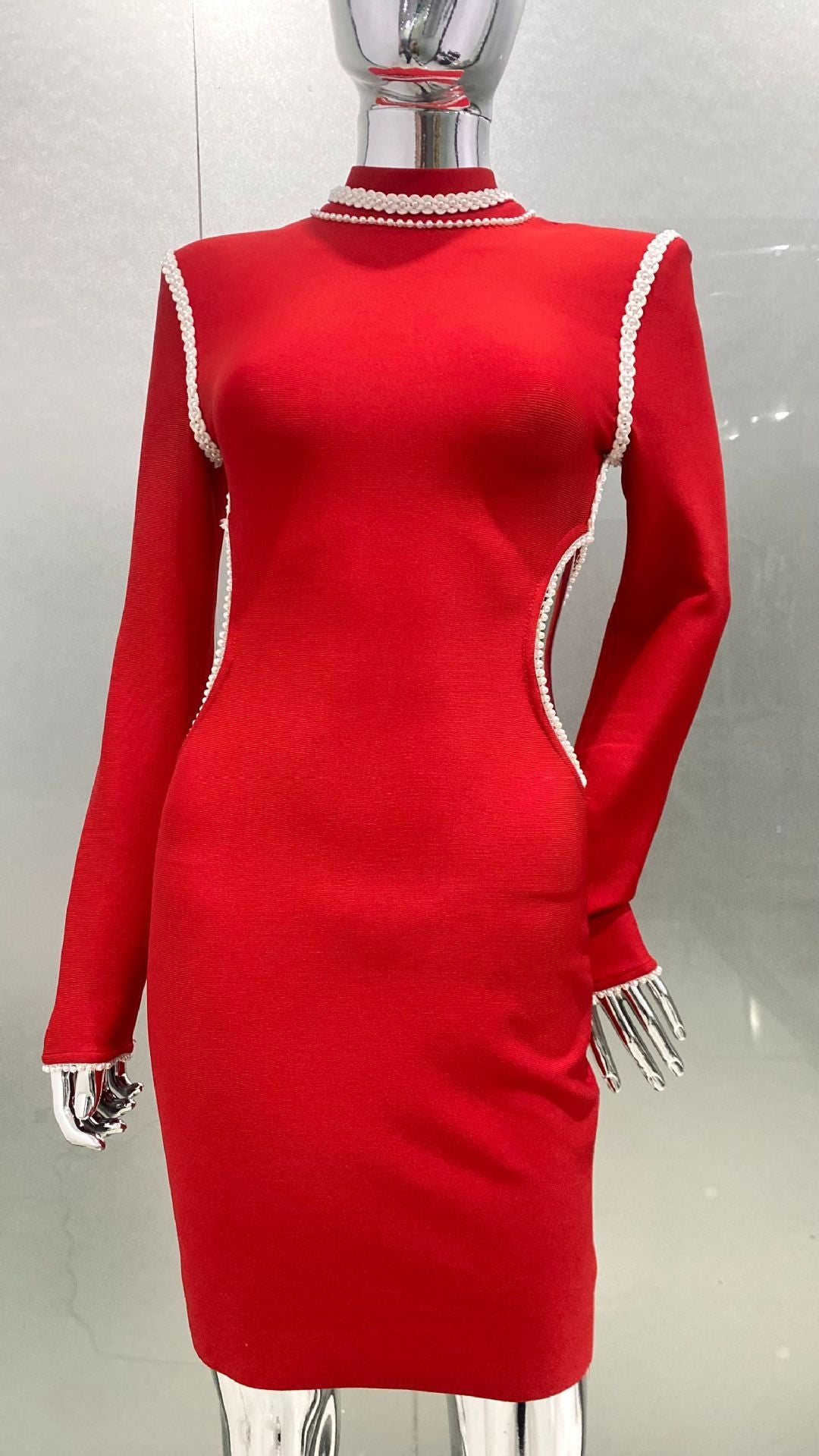 Vestido Bandage Elegante Para Fiesta De Cena Con Temperamento