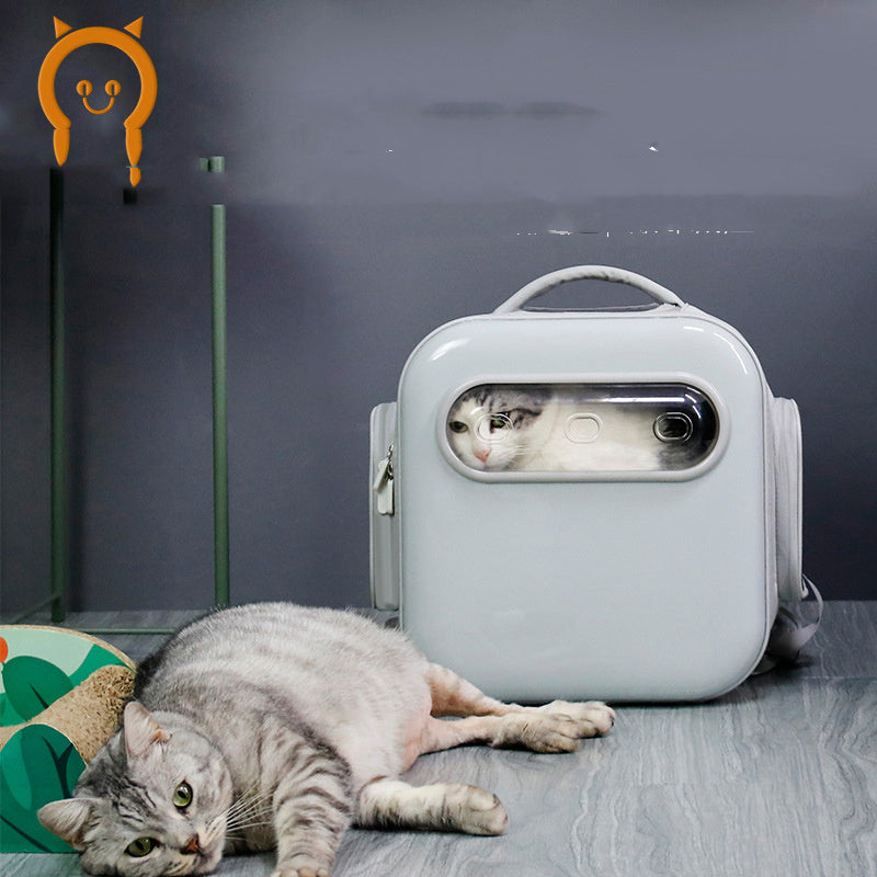 Transparent, Breathable And Convenient Pet Backpack