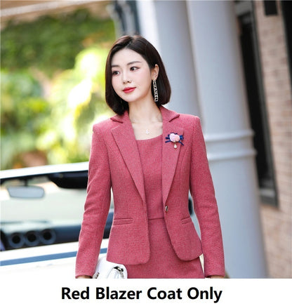 Temperament High Sense Business Long-sleeved Suit