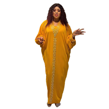 Afrika Plus Size Kleid Rayon