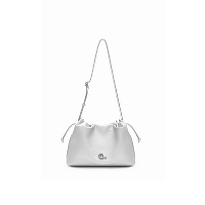 Bolso bandolera de piel de gran capacidad para mujer Cloud