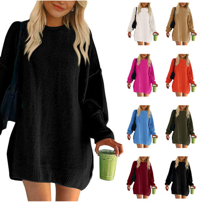 Women's Turtleneck Sweater Fashion Rib Knitted