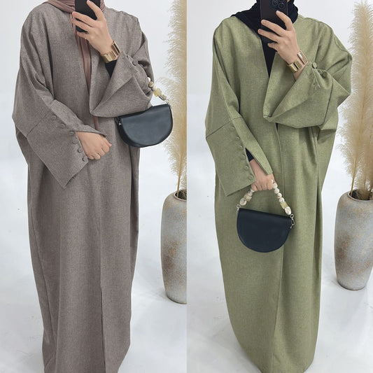 Dubai Naher Osten Türkei Lose Plus Größe Elegante Strickjacke