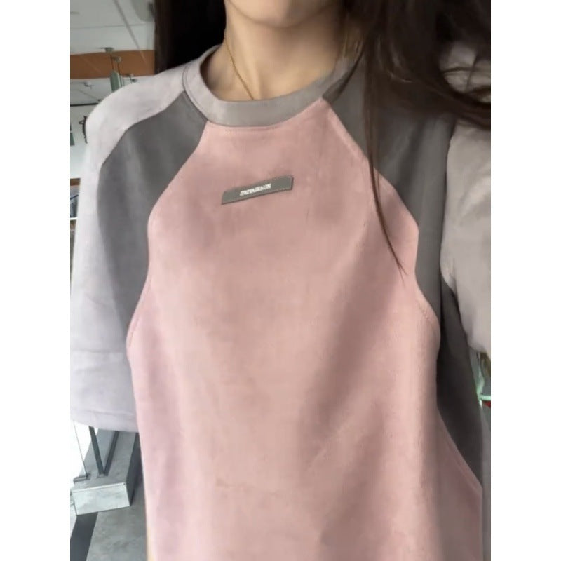 Moda casual de tendencia de blusa blanca estilo coreano para mujer