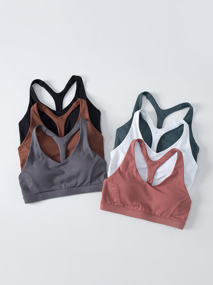 Ropa interior de yoga con escote en V profundo y fruncido sexy para mujer, sección delgada y ensanchada