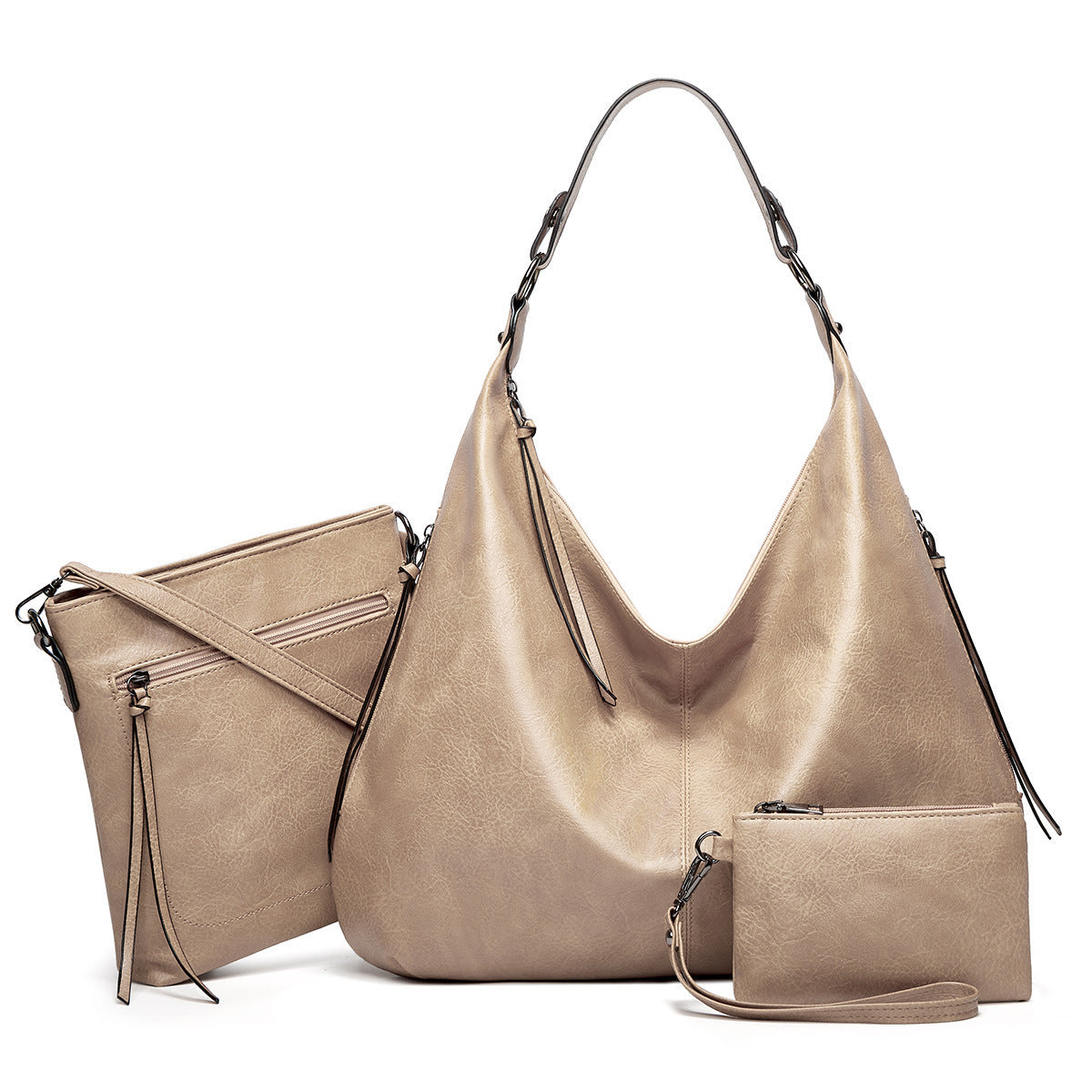 Three-piece One-shoulder Messenger Handbag