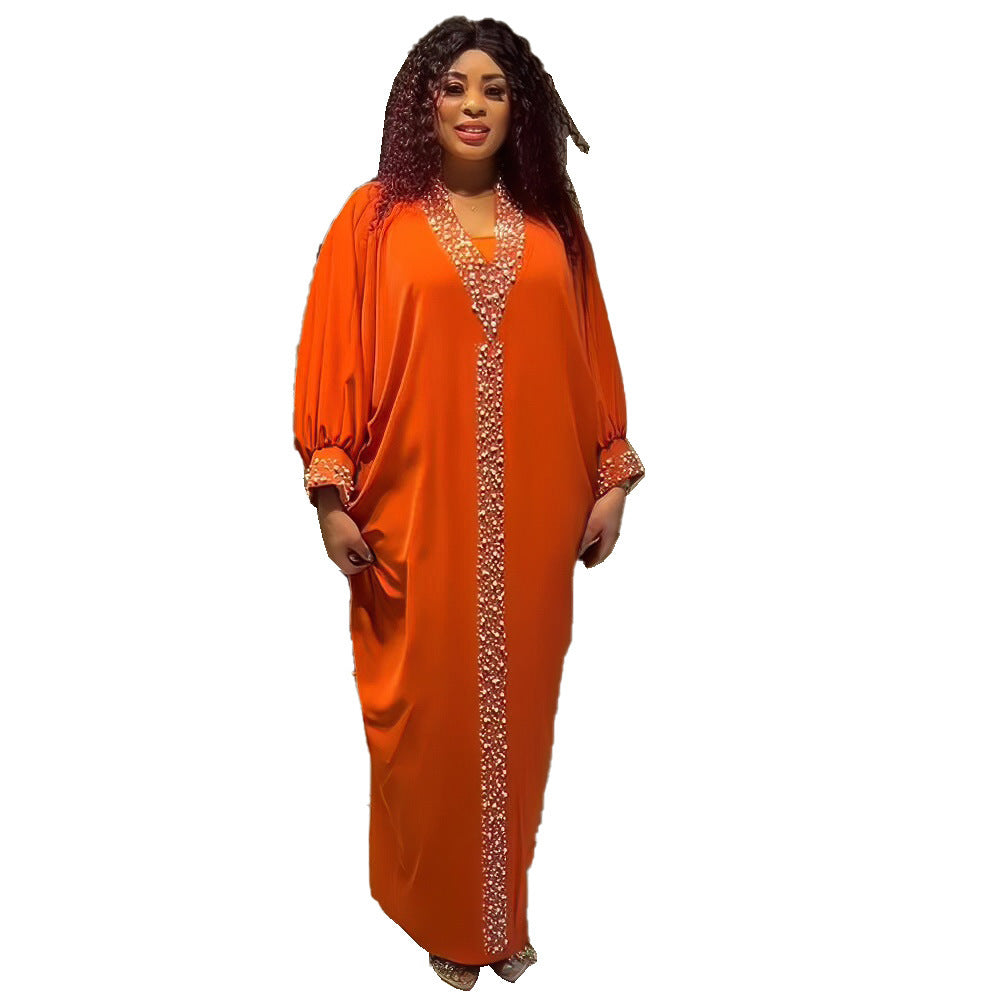 Afrika Plus Size Kleid Rayon