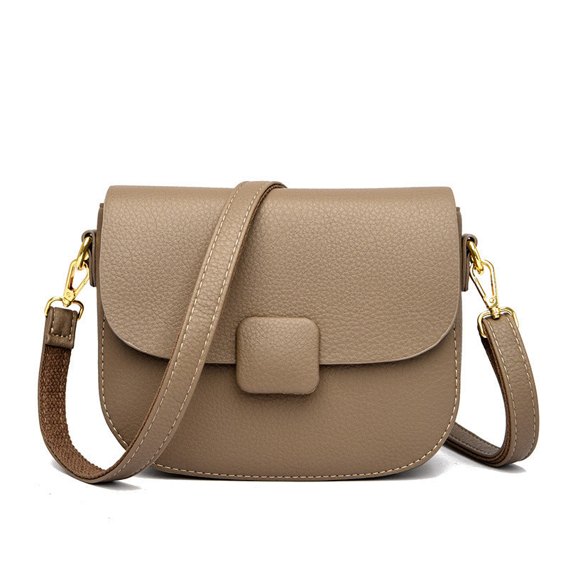 Bolso bandolera cuadrado pequeño para mujer, combinable con todo